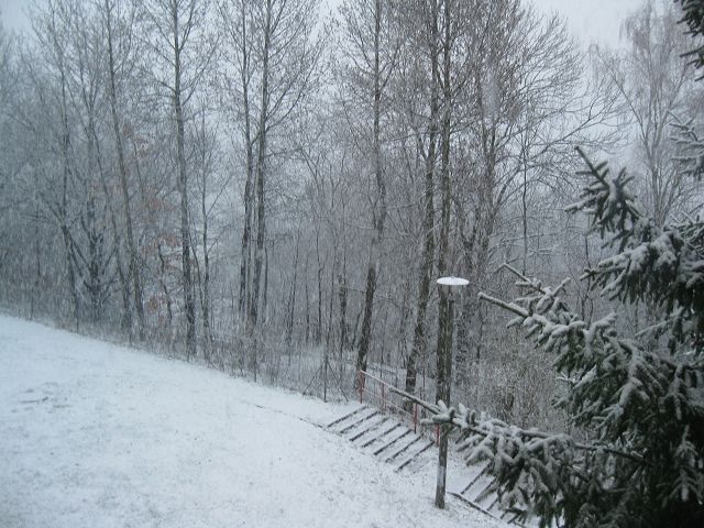 Schnee am ersten April